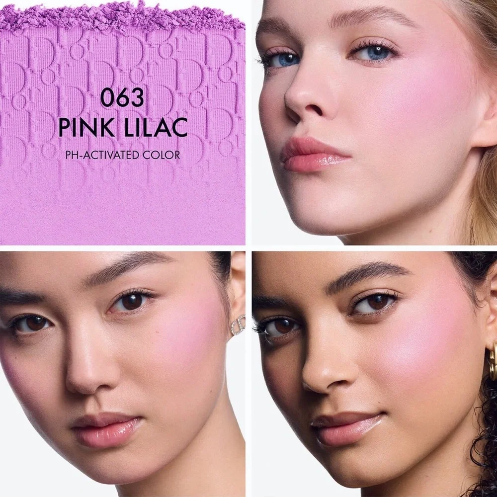 Dior Rosy Glow Blush Pink Lilac 063